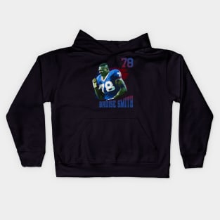 Bruise Smith || 78 || Retro Football Kids Hoodie